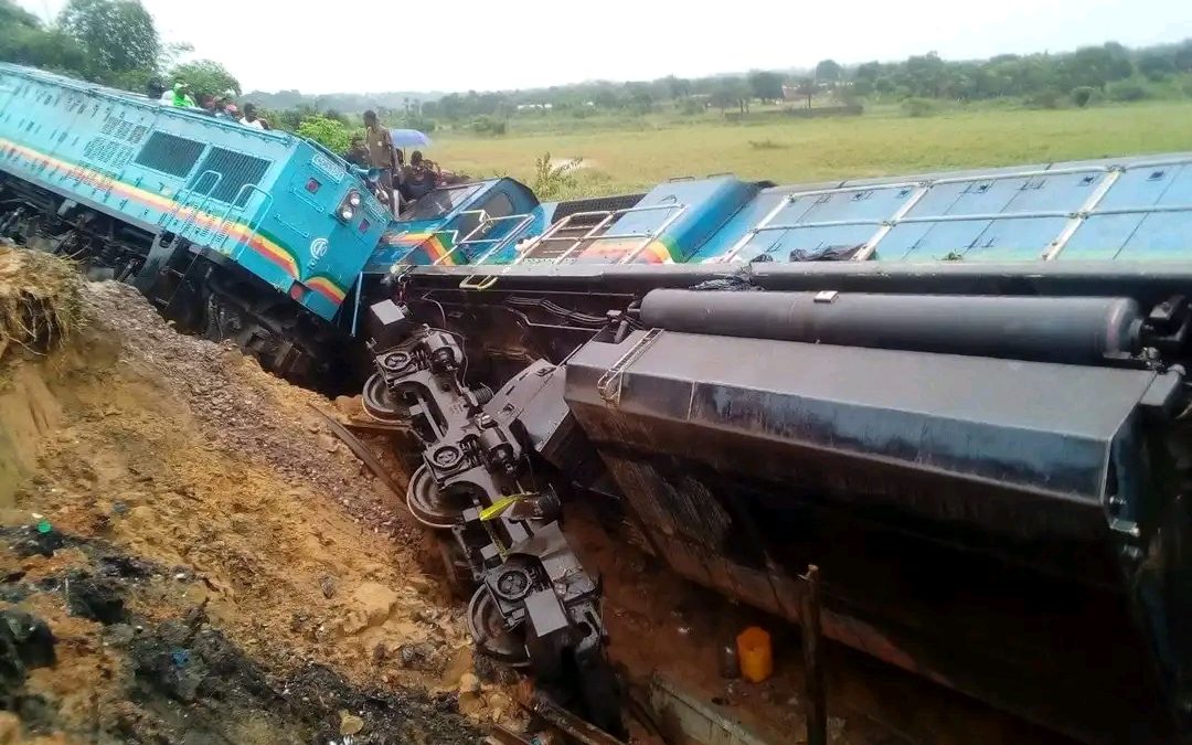 Un accident de train-marchandises sur le CFCO au Congo-Brazzaville